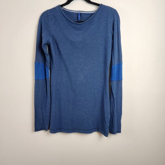 Lululemon Athletica Devotion Top Long sleeve Stripes fits like Small women - Picture 2 of 7